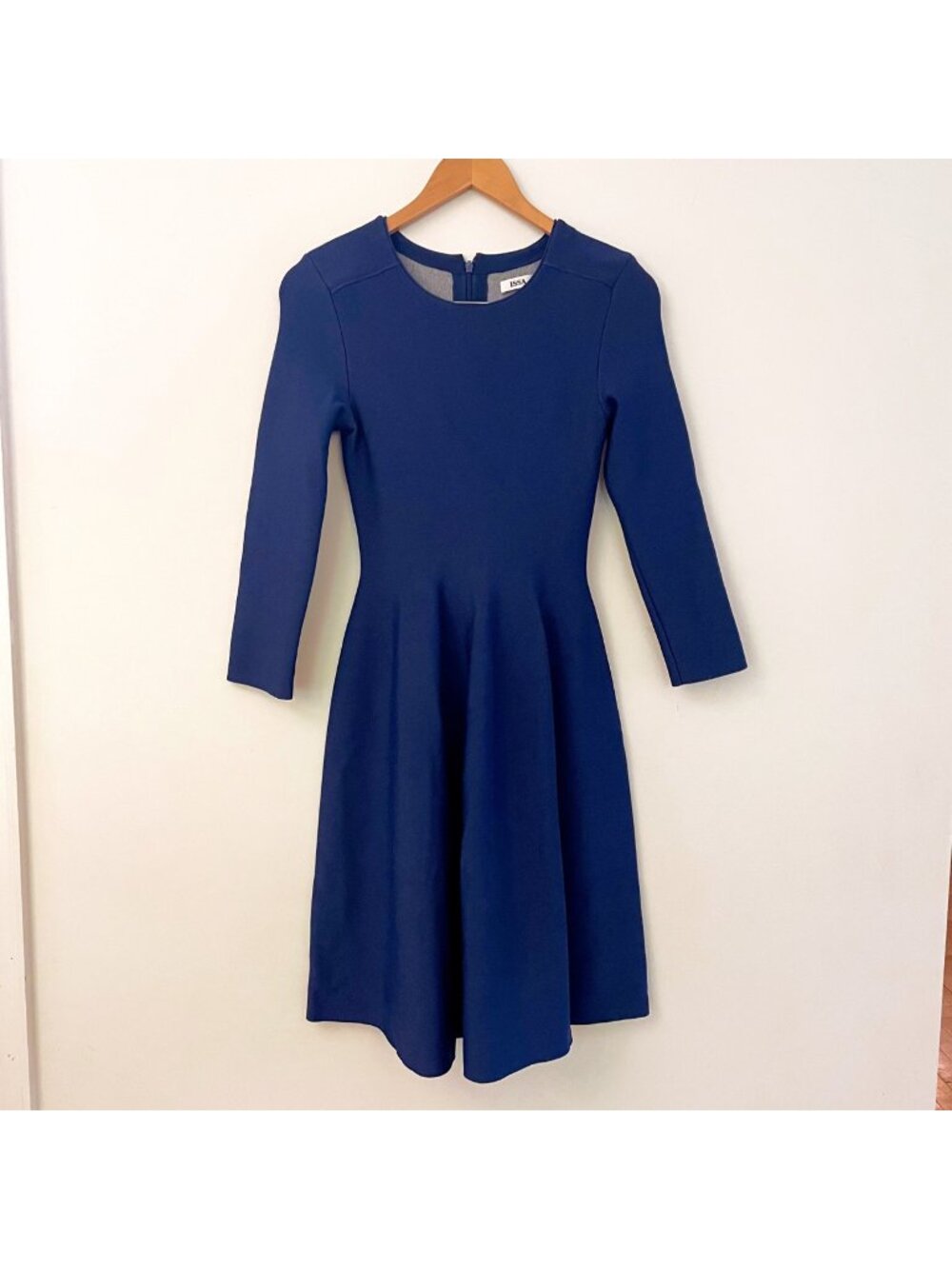 Issa London Eddington Heavyweight Knit Fit Flare Dress , Size Extra Small